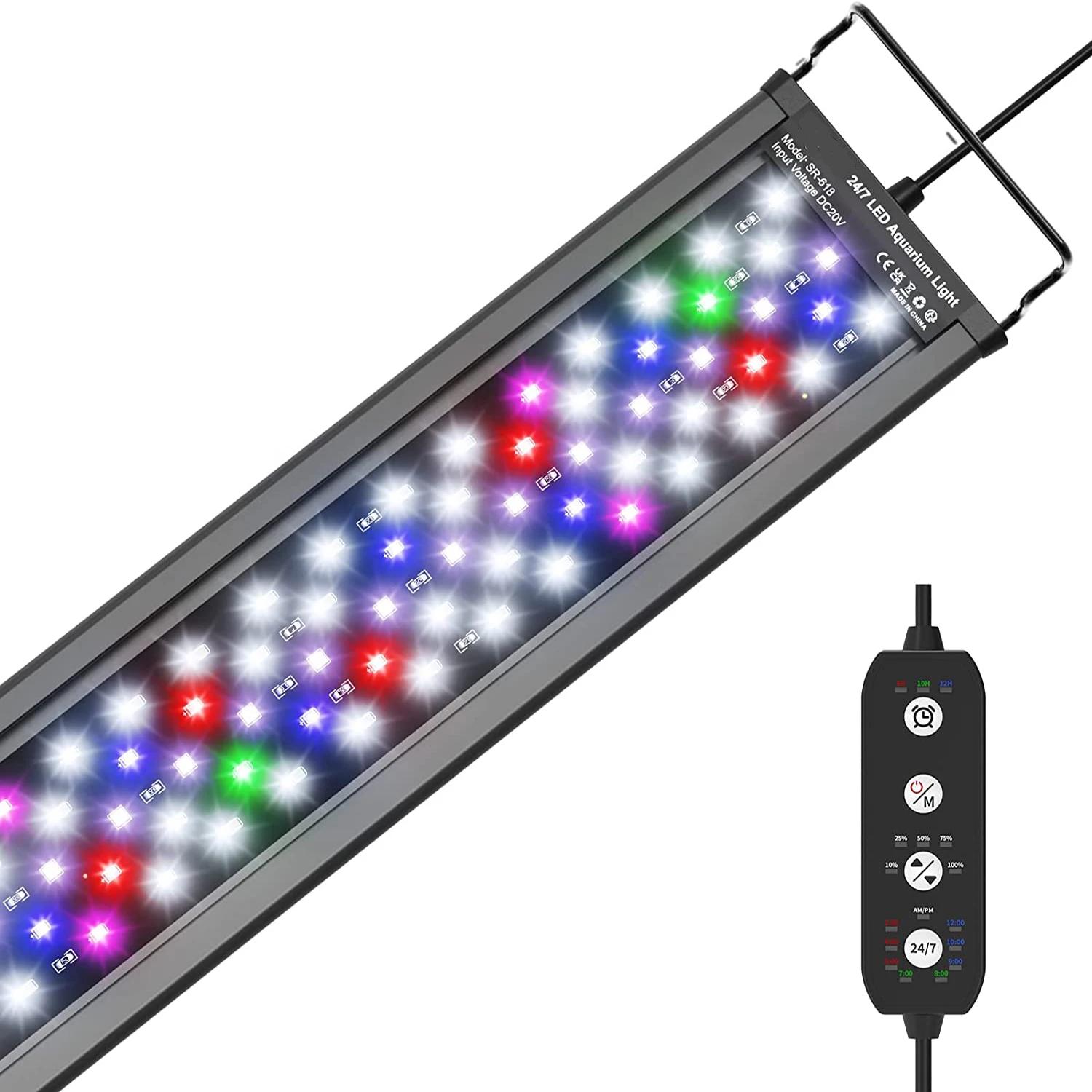 60-105cm ڵ ѱ   LED  Ÿ̸ ü Ʈ  ũ   Ĺ  ϸ  RGB 